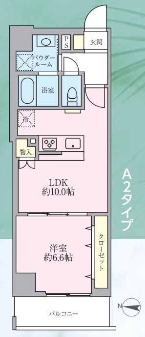 旭 Building3階 間取