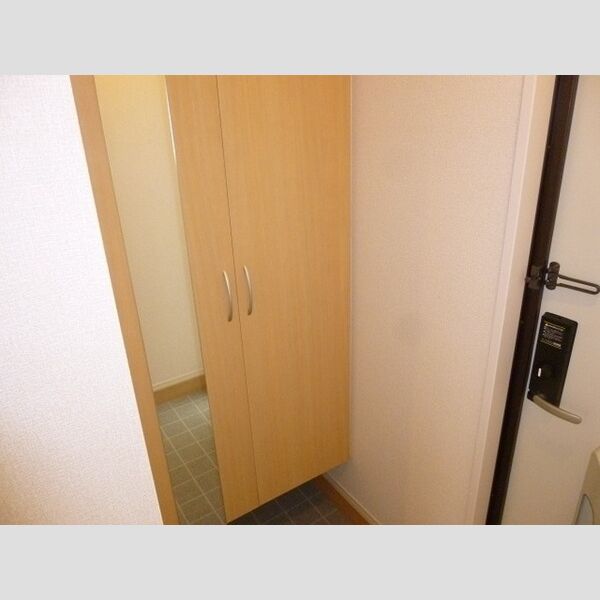 クレアーレ弐番館 トールタイプシューズBOX(姿見鏡付)