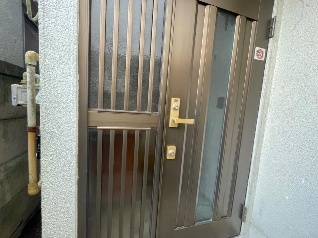 二子玉川戸建 鍵はディンプルキー、2穴で安全対策も行っております