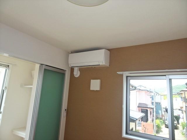 （仮称）小田原市中町アパート新築工事202号室 エアコン（イメージ）