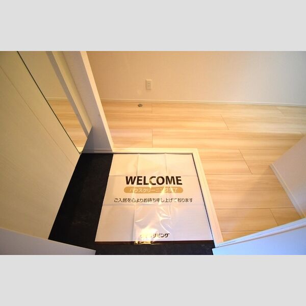 グランメール聖蹟201号室 玄関内