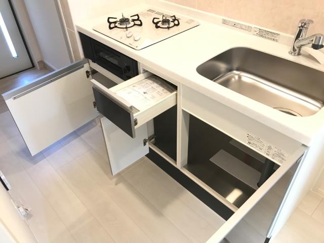 川口市大字安行領根岸　アパート新築工事105号室 キッチン（イメージ）