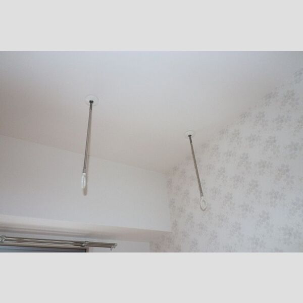 セレス稔台605号室 室内物干し