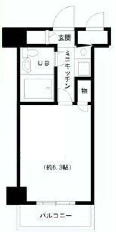 ホーユウコンフォルト大和中央5階 間取