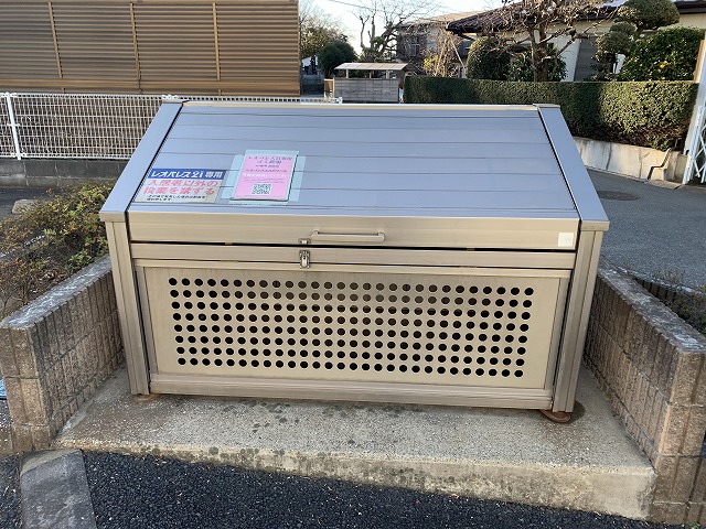 レオパレスエスポワール102号室 ゴミ集積所