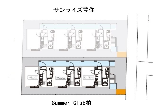 Ｓｕｍｍｅｒ　Ｃｌｕｂ　柏1階 部屋その他