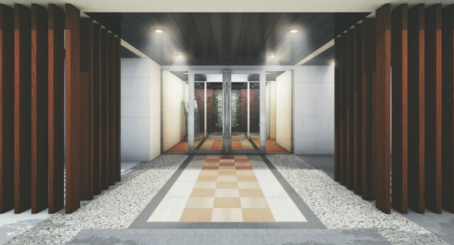 アルテカーサプレスト北千住5F号室 エントランス