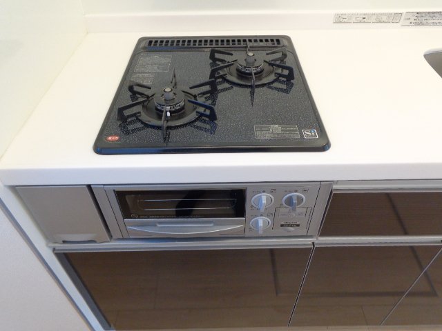 キャッスルパーク101号室 ２口ガスキッチン