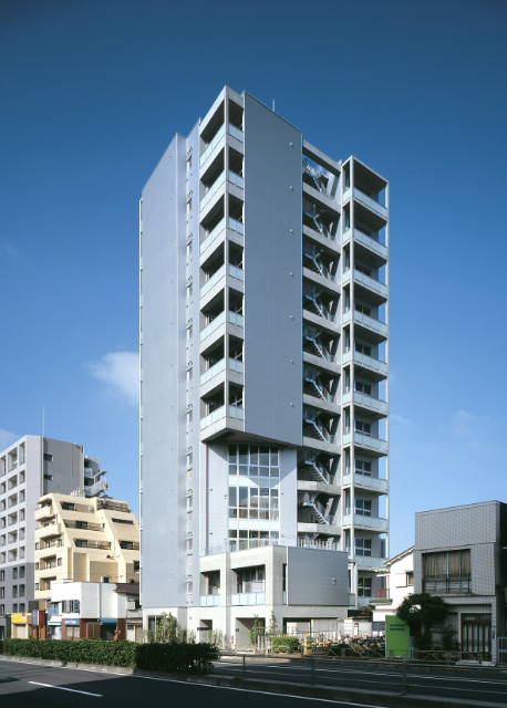 カスタリア中延402号室 外観