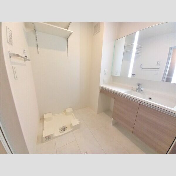 グリーンパティオ206号室 ワイド洗髪洗面化粧台