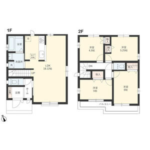 Sumai-to国立市泉020001号室 間取