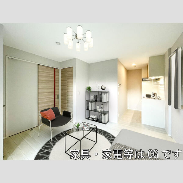 ステラ東川口 洋室(※家具・家電等はCGです)