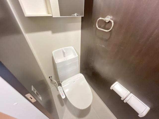 （仮称）小田原市田島マンション新築工事 シャワー付トイレ（イメージ）