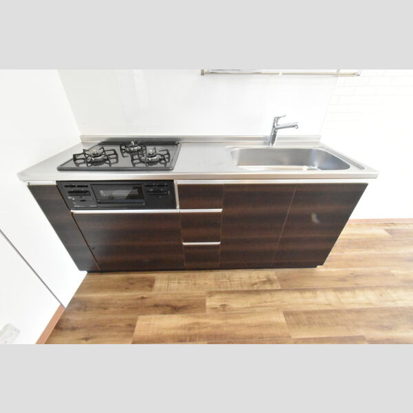 パーシモン　Ⅱ201号室 システムキッチン