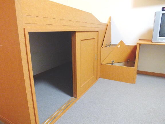 レオパレスＮＯＳＥ206号室 寝室