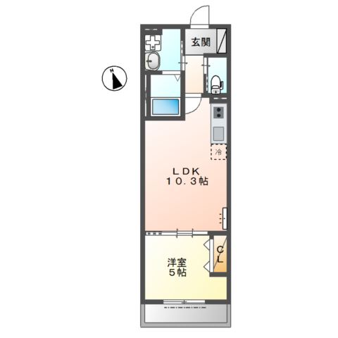 リオグランデ東戸塚102号室 間取
