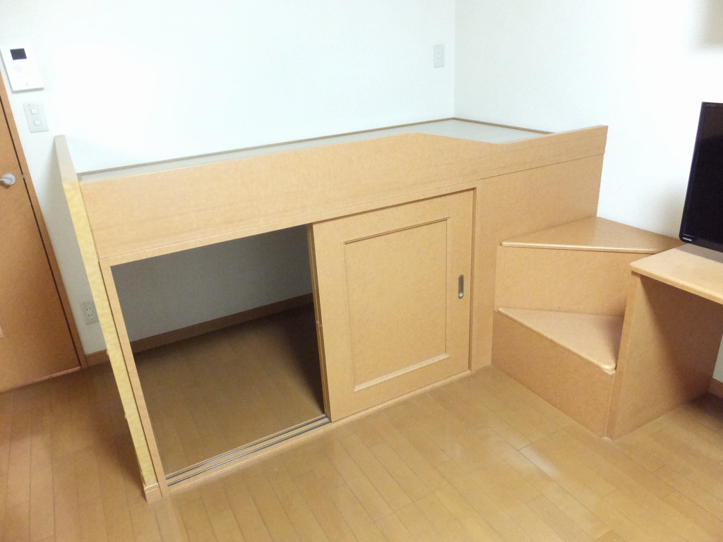 レオパレスエクレール101号室 寝室