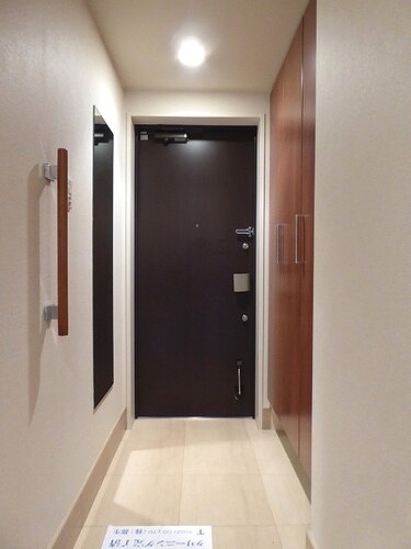 ライオンズマンション馬込マークヒルズ 玄関　※2014年7月撮影