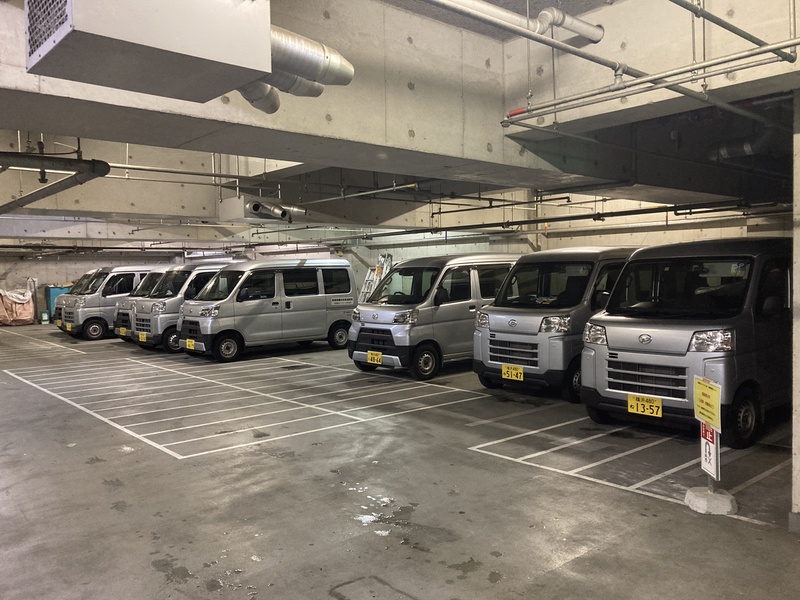 プラザ仲町台センター6階 駐車場