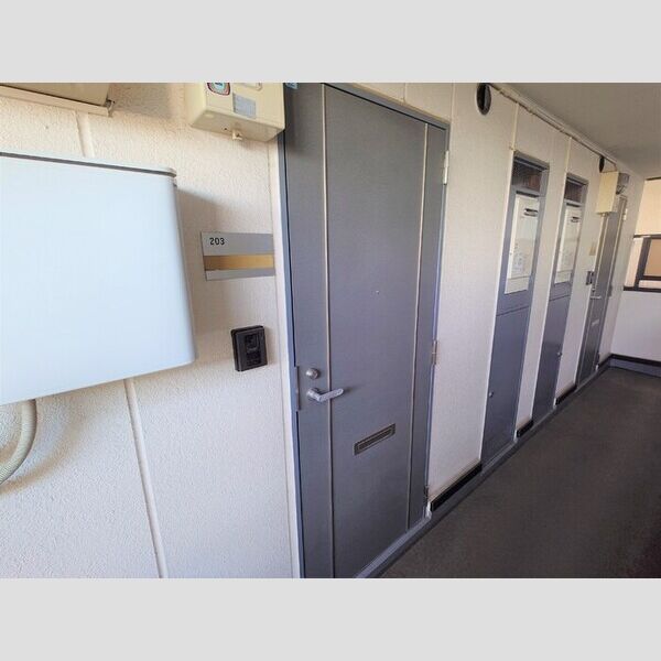 ソレーユ203号室 玄関表