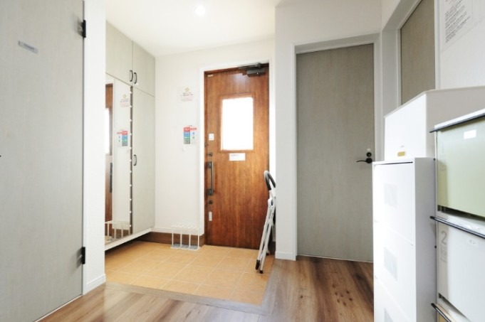 TOKYOβ見沼代親水公園4　1棟貸し 玄関