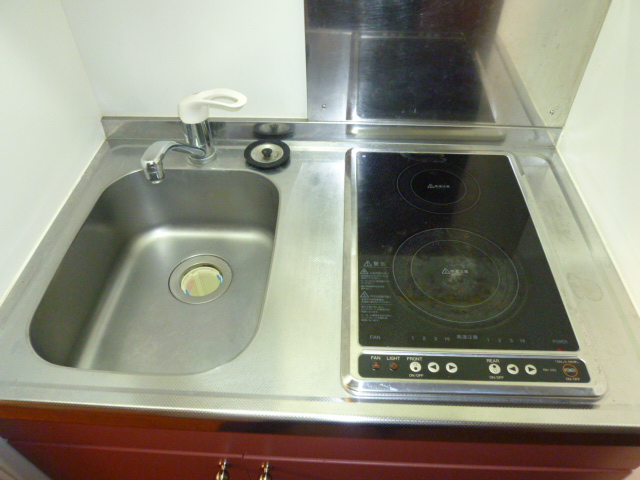 レオパレスエスペランサⅣ111号室 電気コンロ2口