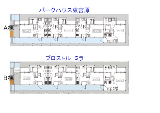 プロストル　ミラ1階 部屋その他