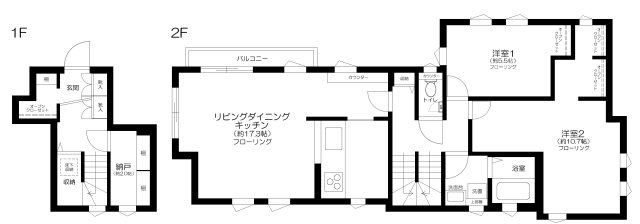 ウェルラボ荻窪1階 間取