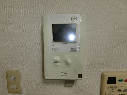 ライオンズマンション高尾3階 モニター付インターホン　※前回募集時2017年8月撮影の写真