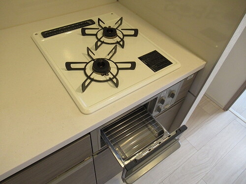 ライオンズ横濱関内レジデンス グリル付きコンロ