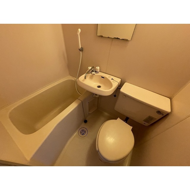 豊町中央コーポ0201号室 ユニットバス