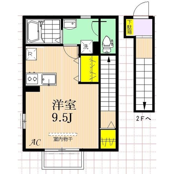 コメットＳ2階 間取