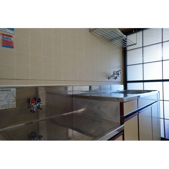 大島コーポラス0202号室 ガスコンロ設置可能