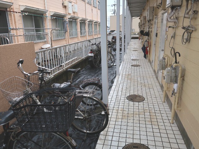 プラザ・ドゥ・ぺートンB棟1階 駐輪場