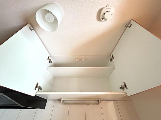 メゾン・ラクウショウ203号室 キッチン上収納