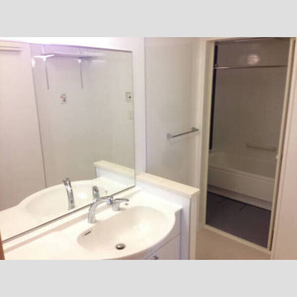 グレイスガーデン101号室 洗面室～浴室