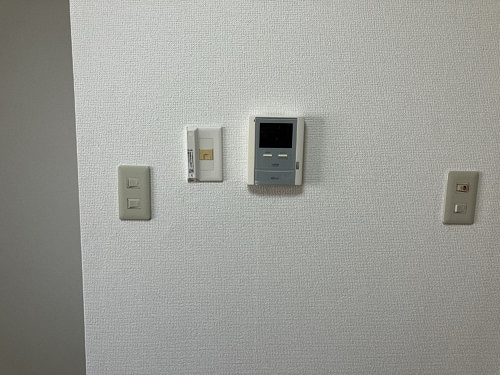 レジデンス船橋7階 モニタ付インターホン　※同タイプ別部屋2025年2月撮影