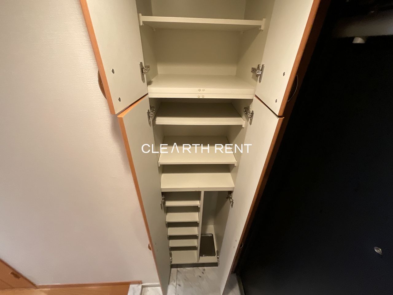 パレステュディオ虎ノ門 お気に入りの靴をたっぷり収納できるシューズボックス
