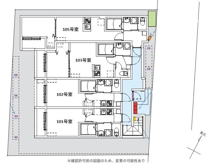 つばめハウス相模原2階 部屋その他
