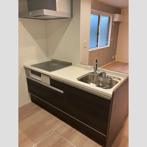 ノーブルラフィネ白幡305号室 システムキッチン