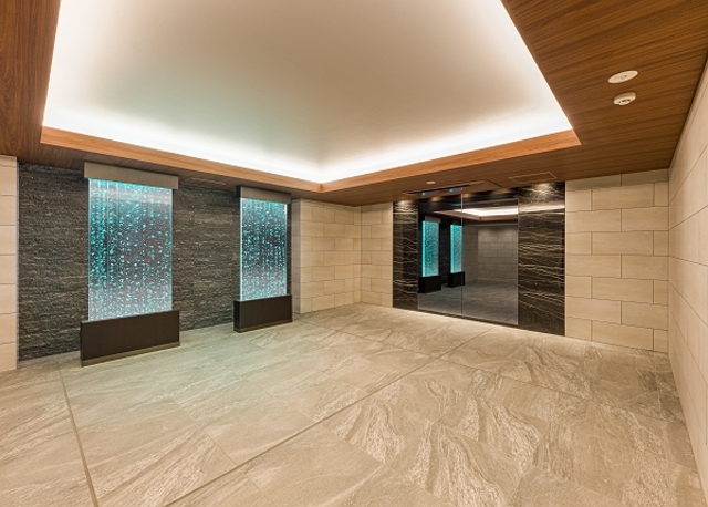 ガーラ・プライム横濱関内3階 ゆとりのあるロビーです