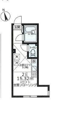 クレーンイーストヒルズ2E号室 間取