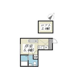 ベイルーム和田町0205号室 間取
