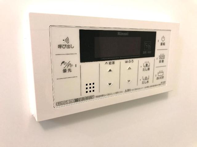 Ｃｒｅｃｉａ102号室 追焚き給湯パネル