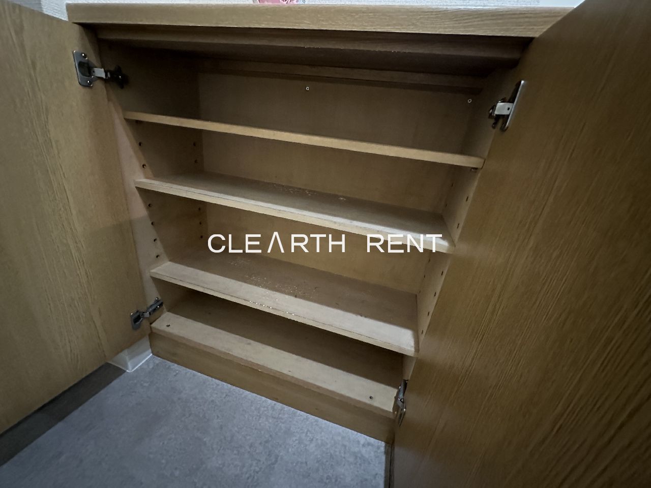 菱和パレス代々木公園1階 玄関です