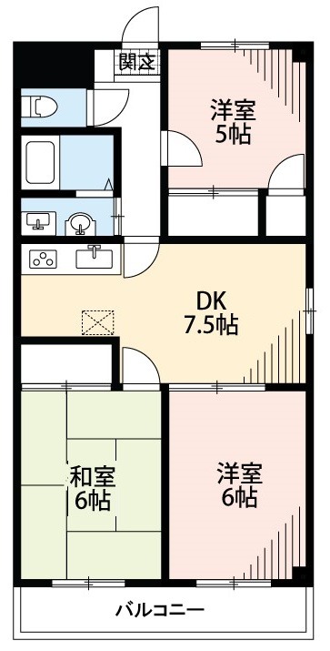 シェーネンオるト習志野台4階 間取