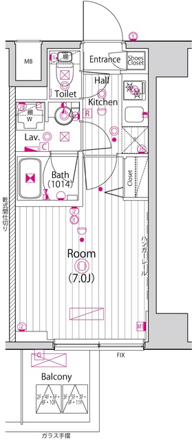 ガーラ・クレスタ横濱関内11階 null