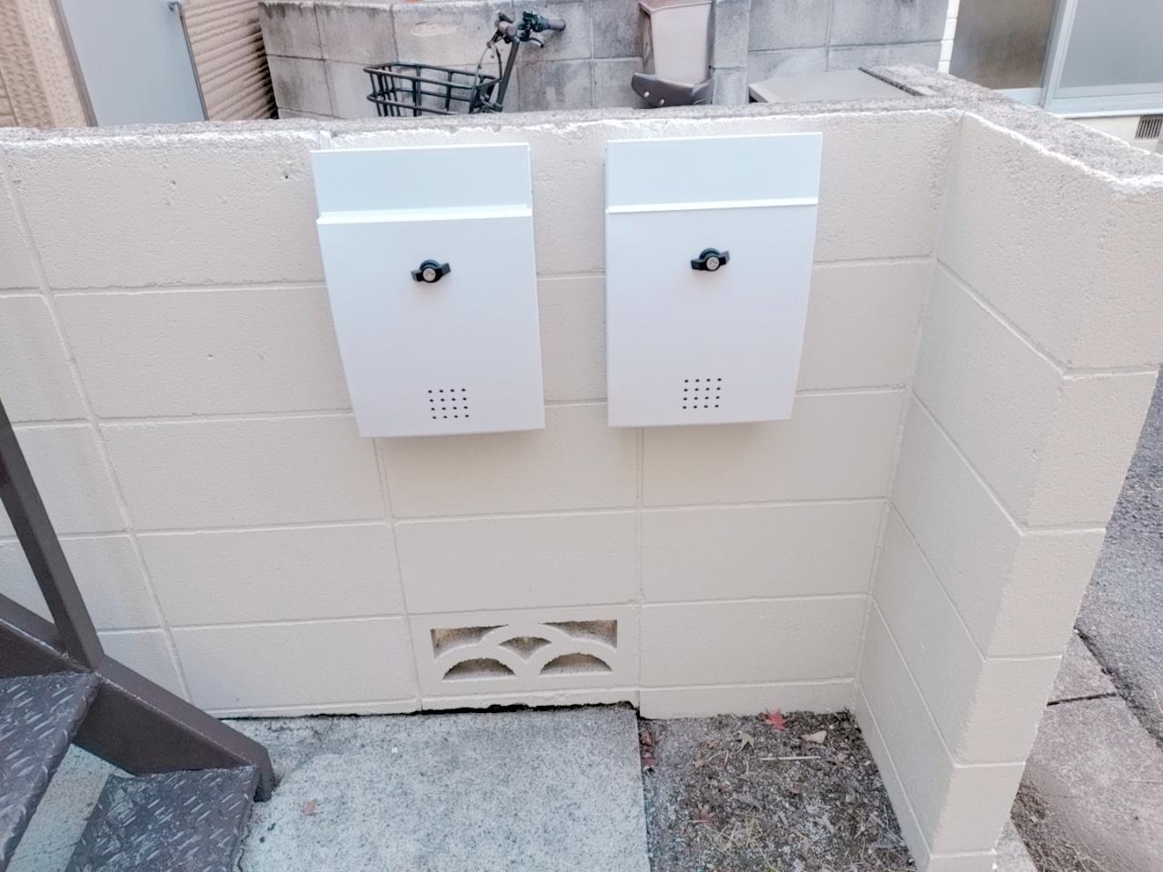 tronco祖師谷101号室 鍵付きのメールボックス