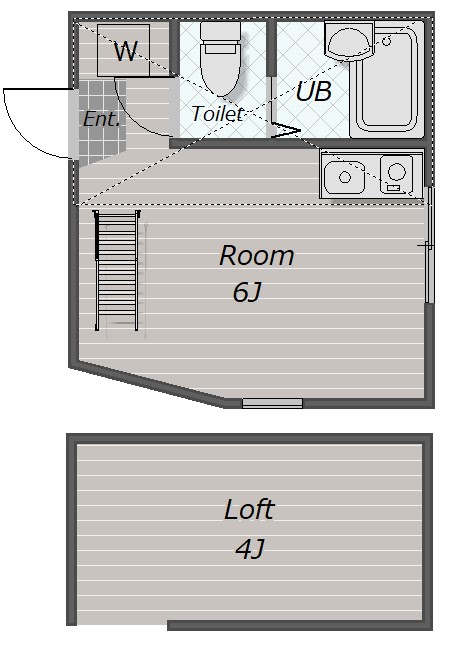 ユナイト鶴見カサブランカ201号室 ※他のお部屋の参考写真となります。現況優先です。