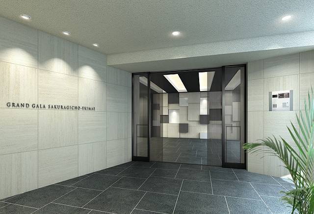 グランド・ガーラ桜木町駅前3階 エントランス